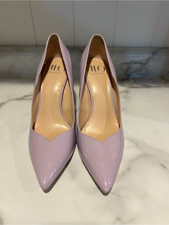 Jennifer Lopez Shoes - Jennifer Lopez Lavender Patent Pointed Pumps-9.5